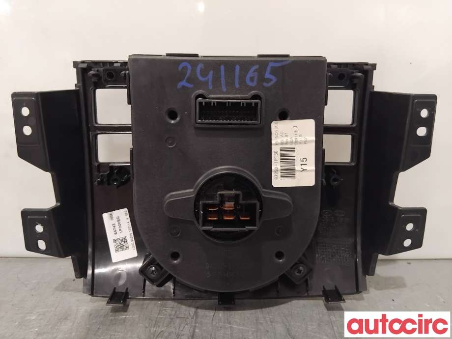Varmeapparat betjening til Kia Venga 2010-2017  (KIA|972501P150EQ||97250-1P150)