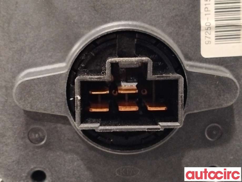 Varmeapparat betjening til Kia Venga 2010-2017  (KIA|972501P150EQ||97250-1P150)