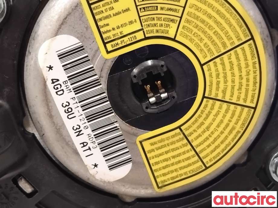 Airbag rattpute til Kia Venga 2010-2017 (KIA|569001P500|)