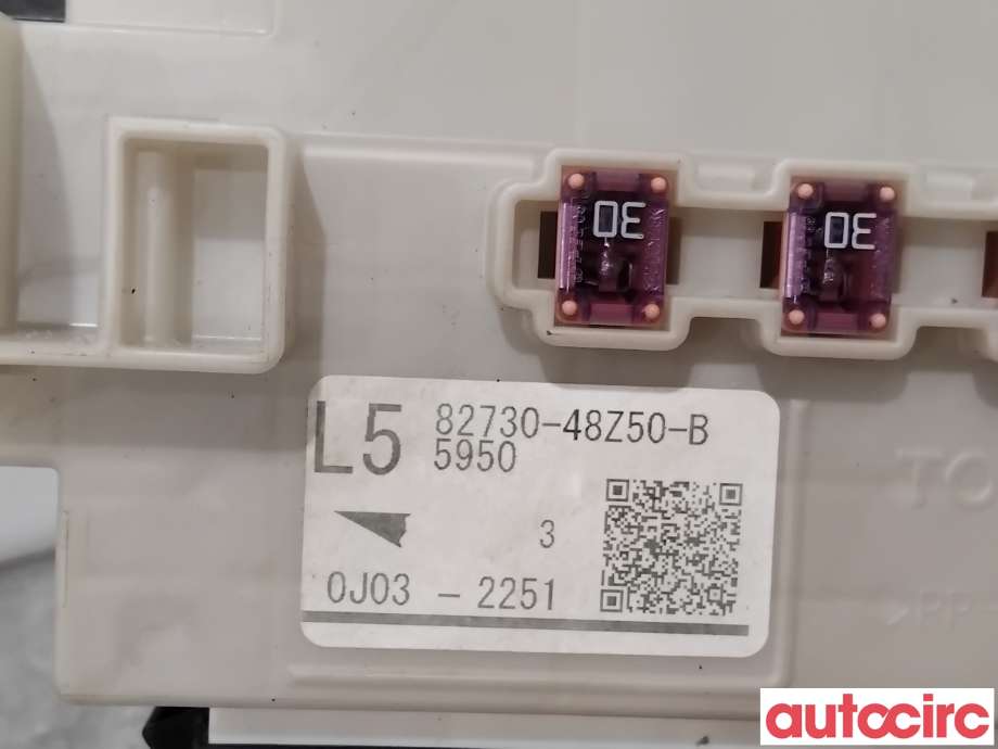 Sikringsboks til Lexus RX 2016-->> (Type IV) (AL20) (AL20) (LEXUS|8273048Z50|0J03-2251|82730-48Z50)