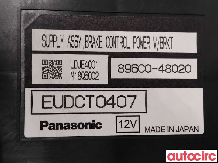 Styreenhet diverse til Lexus RX 2016-->> (Type IV) (AL20) (AL20) (LEXUS|896C048020||896C0-48020)