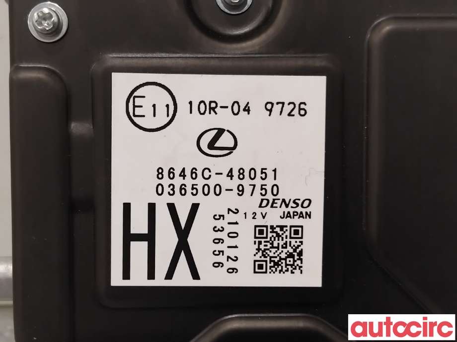 Sensor radar til Lexus RX 2016-->> (Type IV) (AL20) (AL20) (LEXUS|8646C48051|036500-9750|8646C-48051)