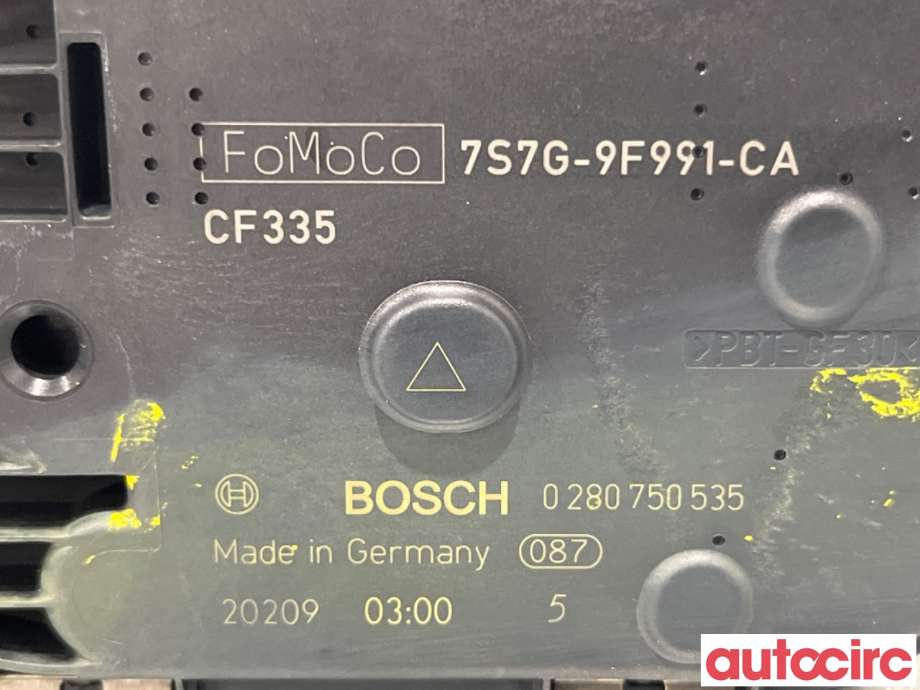 Spjeldhus til Ford C-Max 2010-2015 (Type II, Fase 1)  (FORD|1751015|0280750535|7S7G-9F991-CA)