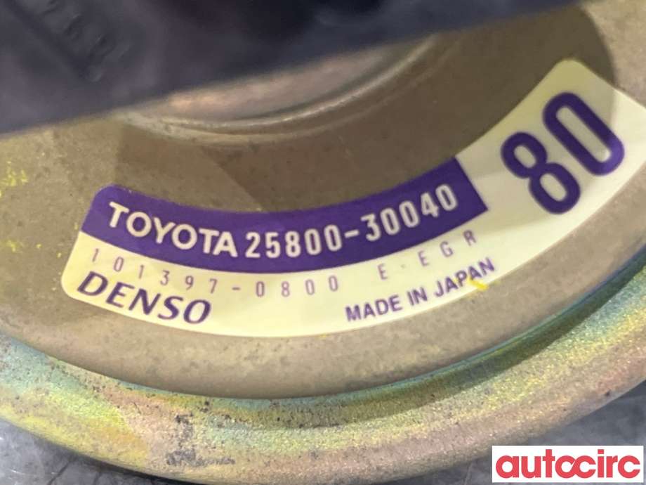 EGR-ventil til Toyota Hiace 2001-2006 (Fase 2)  (TOYOTA|2580030040|101397-0800|25800-30040)