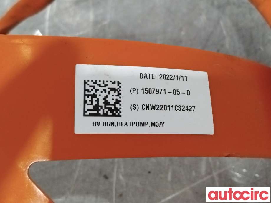 Kabel høy volt (HV) hybrid til Tesla Model Y 2021-2024 (Type I)  (TESLA|1507971-05-E||1507971-05-D)