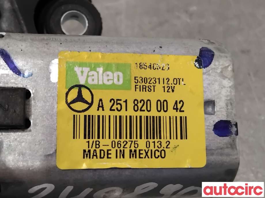 Viskermotor bakrute til Mercedes GL 2006-2012 (X164) (X164) (MERCEDES|A2518200042|53023112)