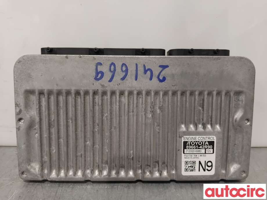 Styreenhet motor til Toyota RAV4 2013-2015 (Type IV, Fase 1)  (TOYOTA|8966142R90|212000-6980|89661-42R90)