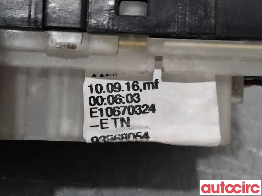 Bryter visker til Opel Vivaro B 2014-2019  (OPEL|95517225||93568054)