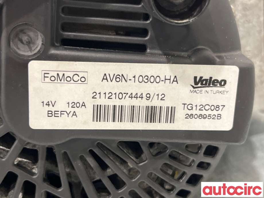 Dynamo til Ford C-Max 2010-2015 (Type II, Fase 1)  (FORD|1871861|TG12C087|AV6N-10300-HA)
