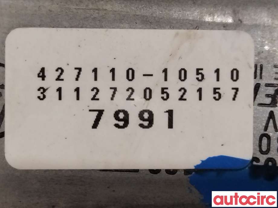 Baklukeåpner motor til Mitsubishi Outlander 2012-2015 (Type III, Fase 1)  (MITSUBISHI|5813A097|427110-10510|)
