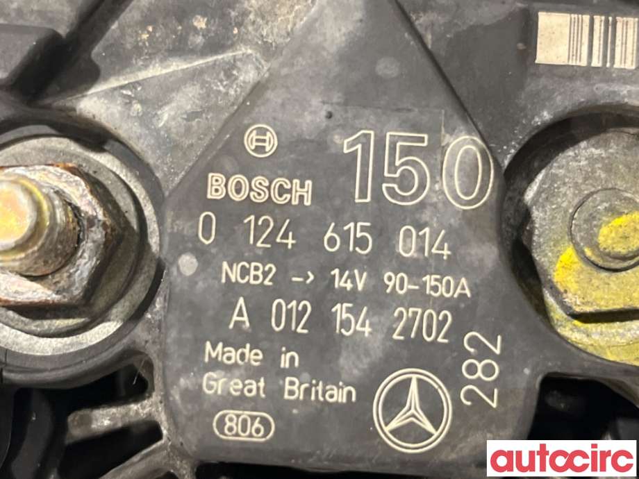 Dynamo til Mercedes CLK 2002-2009 (C209) (C209) (MERCEDES|A0131548302|0124615014|A0121542702)