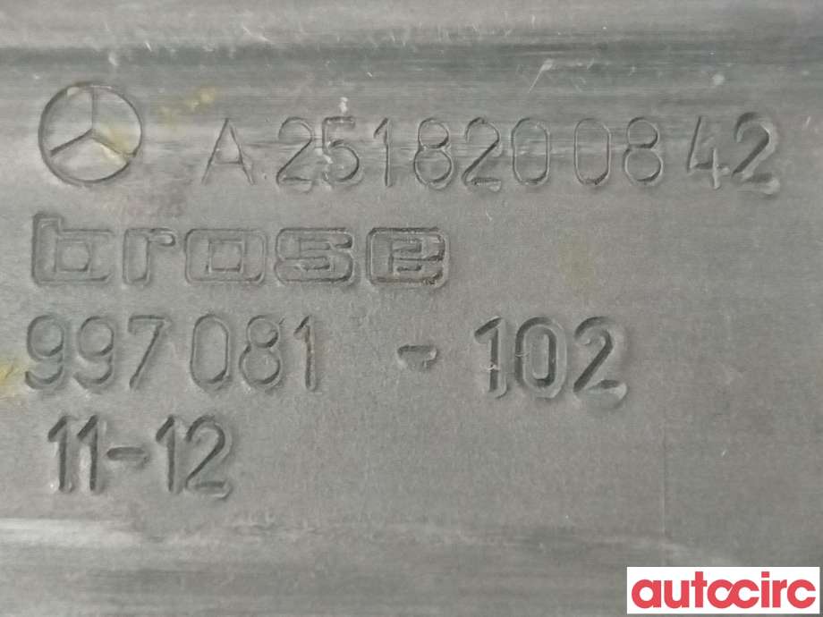 Ruteheis høyre foran til Mercedes GL 2006-2012 (X164) (X164) (MERCEDES|A2518200842|)