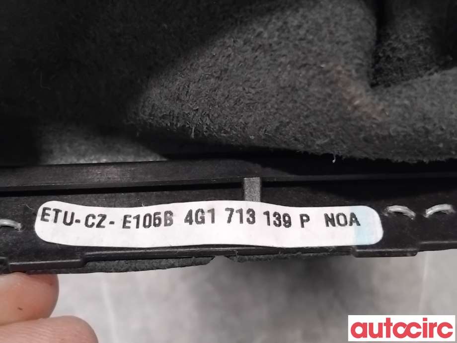 Diverse deler til Audi A6 2014-2018 (Type IV, Fase 2) (C7) (C7) (AUDI|4G1713139P|)