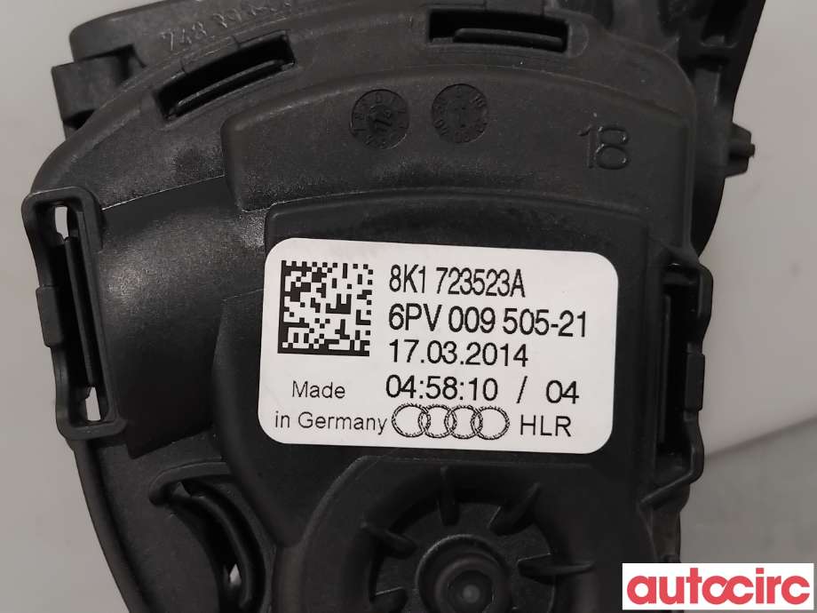 Pedal gass til Audi A6 2014-2018 (Type IV, Fase 2) (C7) (C7) (AUDI|8K1723523A|6PV009505-21)