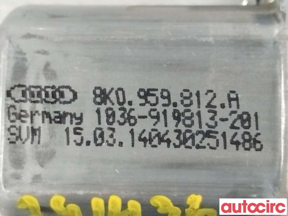 Ruteheis høyre bak til Audi A6 2014-2018 (Type IV, Fase 2) (C7) (C7) (AUDI|8K0959812A|1101-919813-201)