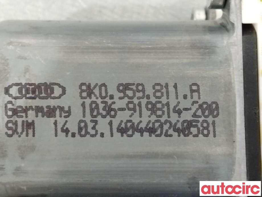 Ruteheis venstre bak til Audi A6 2014-2018 (Type IV, Fase 2) (C7) (C7) (AUDI|8K0959811A|1101-919814-200)