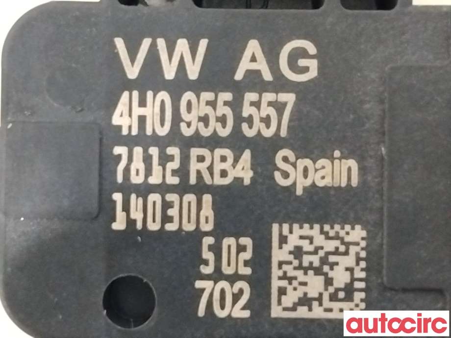 Airbag sensor venstre til Audi A6 2014-2018 (Type IV, Fase 2) (C7) (C7) (AUDI|4H0955557A|4H0955557)