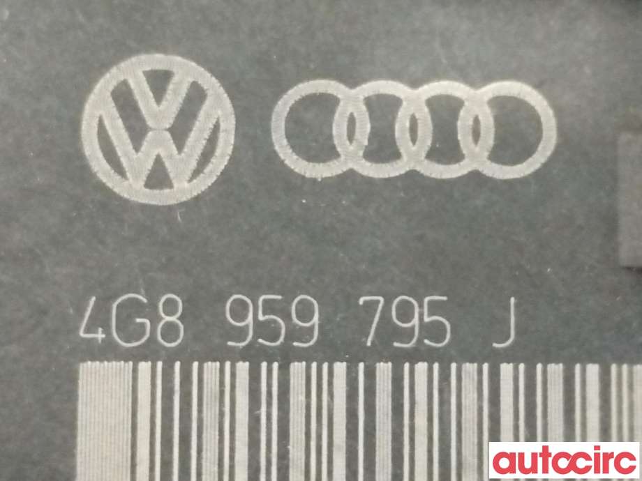 Styreenhet dør venstre foran til Audi A6 2014-2018 (Type IV, Fase 2) (C7) (C7) (AUDI|4G8959795H|4G8959795J)