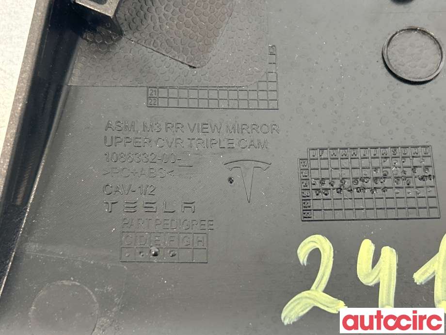 Kamera til Tesla Model 3 2018-2023 (Fase 1)  (TESLA|1098383-00-G|1098383-00-E)