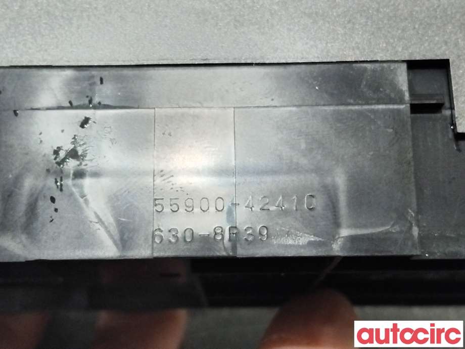 Varmeapparat betjening til Toyota RAV4 2013-2015 (Type IV, Fase 1)  (TOYOTA|5590042410||55900-42410)