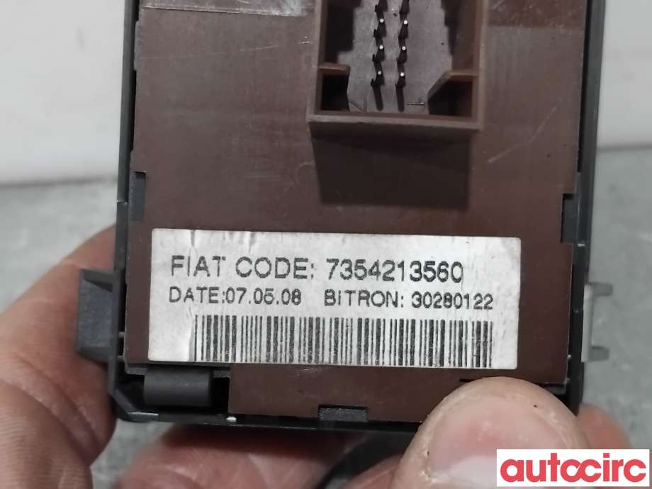 Bryter diverse til Citroën Jumper 2007-2013 (Type III, Fase 1)  (CITROEN|6554VP|30280122|735421356)