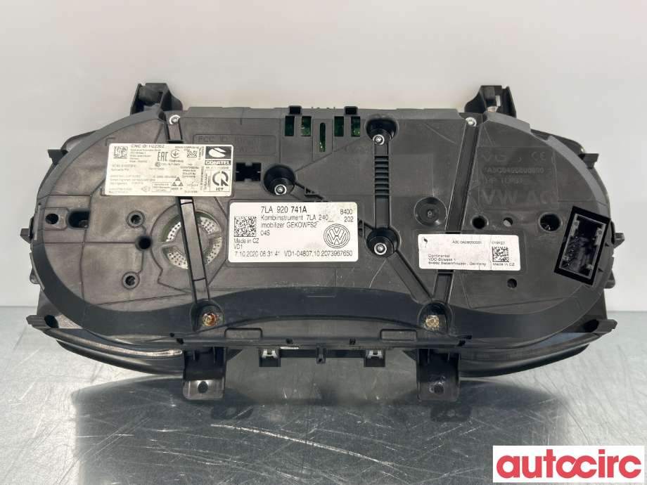 Instrumentpanel til VW Transporter / Caravelle 2019-->> (T6.1) (T6.1) (VOLKSWAGEN|7LA920741A)