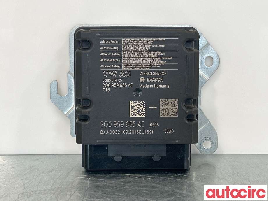 Airbag elektronikk til VW Transporter / Caravelle, 2019-->> (T6.1) (T6.1) (VOLKSWAGEN|2Q0959655AQ)
