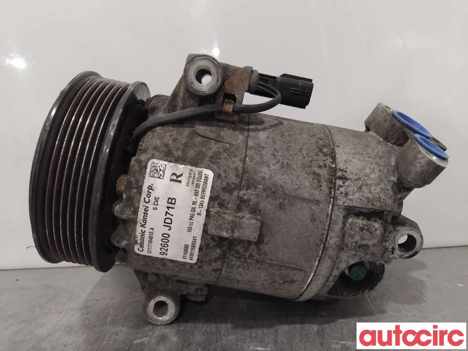 Aircondition kompressor til Nissan X-Trail 2007-2014 (T31) (T31) (NISSAN|92600JD71B|01140668)