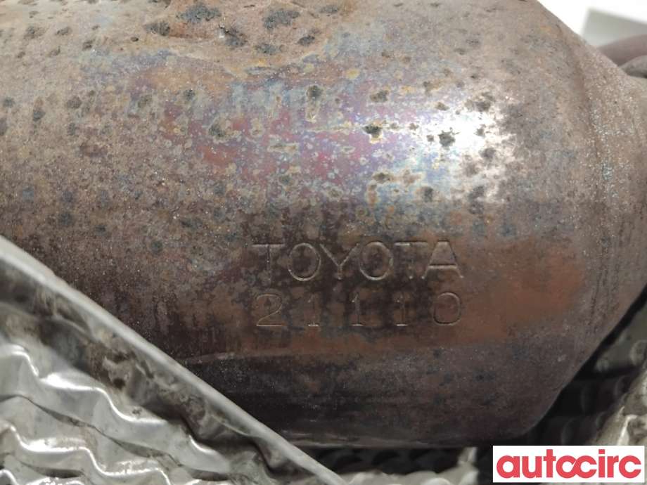 Katalysator til Toyota Yaris 2014-2020 (Type III, Fase 2)  (TOYOTA|1714021110||21110)