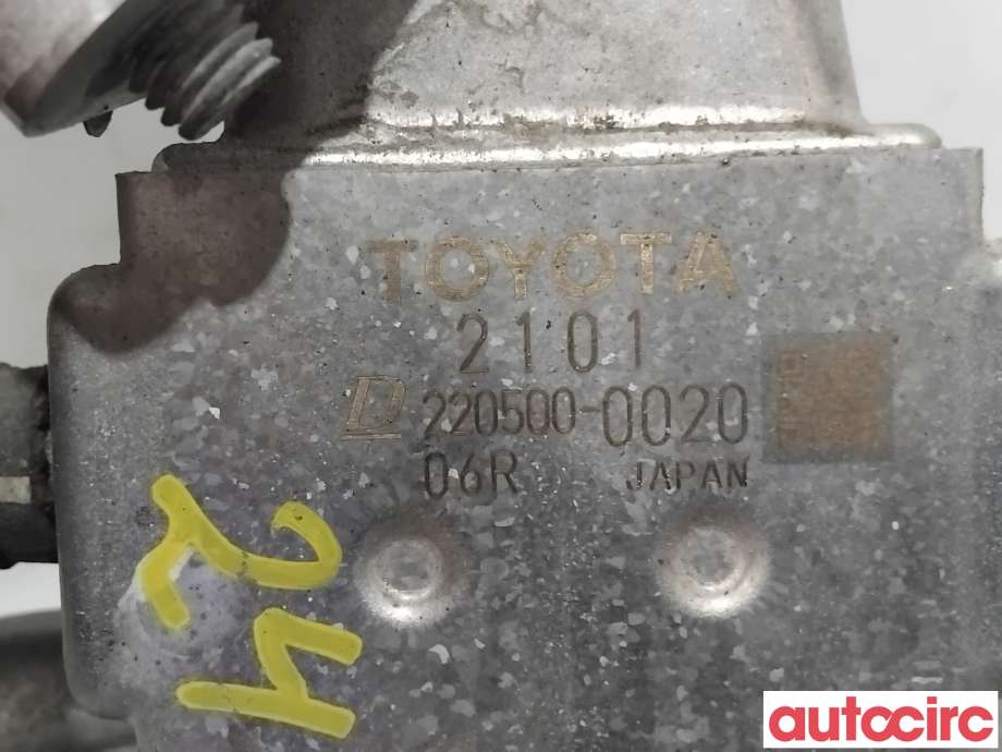 EGR-ventil til Toyota Yaris 2014-2020 (Type III, Fase 2)  (TOYOTA|2562021020|220500-0020)