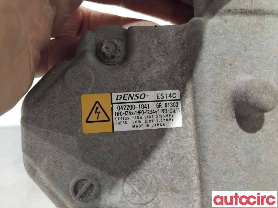 Aircondition kompressor til Toyota Yaris 2014-2020 (Type III, Fase 2)  (TOYOTA|8837052011|042200-1041|)