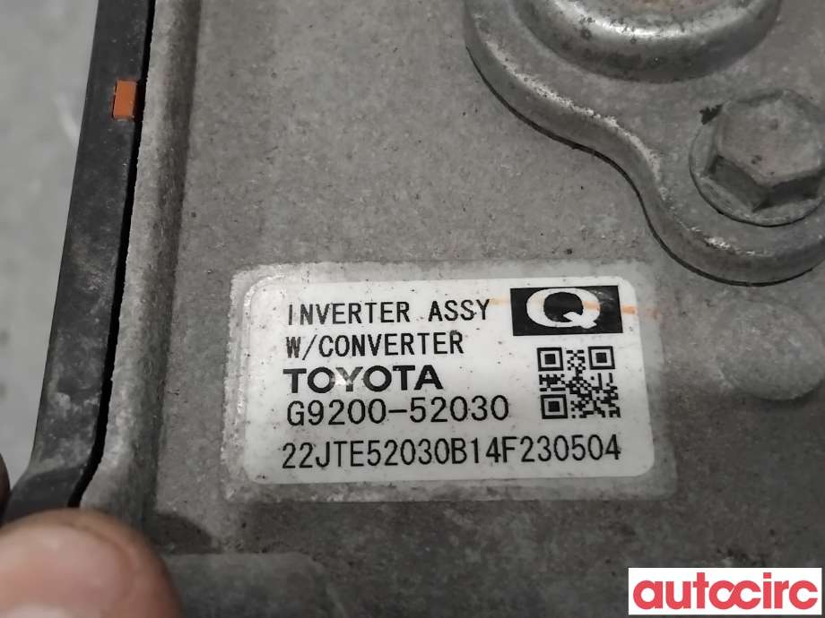 Inverter hybrid til Toyota Yaris 2014-2020 (Type III, Fase 2)  (TOYOTA|G920059025||G9200-52030)