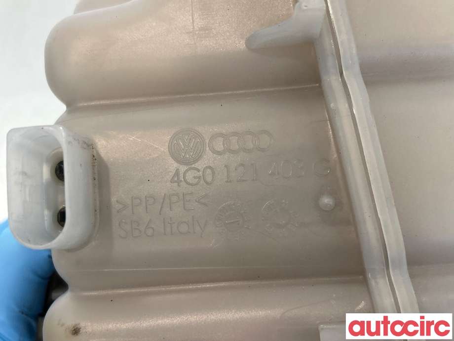 Ekspansjonstank til Audi A6 2014-2018 (Type IV, Fase 2) (C7) (C7) (AUDI|4G0121403AG|4G0121403AC|4G0121403G)