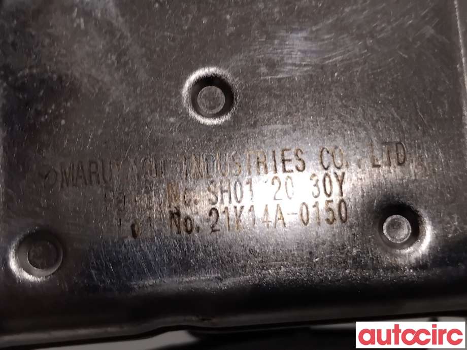 EGR-kjøler til Mazda 6 2015-2018 (Type III, Fase 2)  (MAZDA|SH02-20-30Y||SH012030Y)