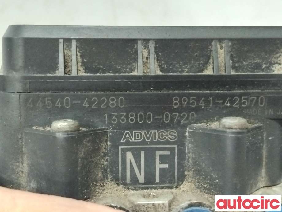 ABS sentral til Toyota RAV4 2013-2015 (Type IV, Fase 1) (TOYOTA|4405042670|133800-0720|44540-42280)