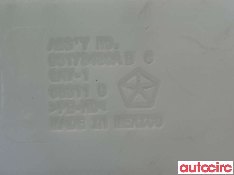 Spylertank til Dodge Journey 2008-2010  (DODGE|68041382AB|05178480A)