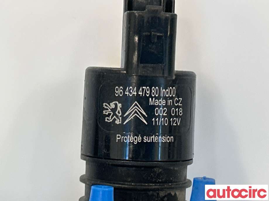 Spylerpumpe foran til Peugeot 3008 2009-2016 (Type I)  (PEUGEOT|643492||9643447980)