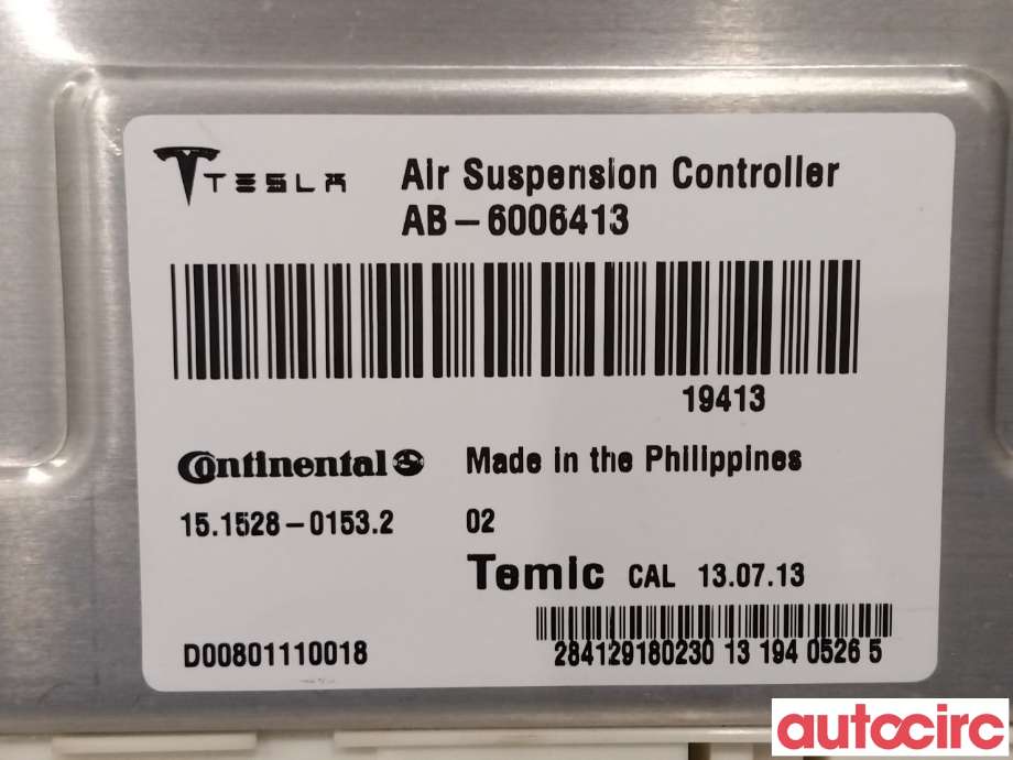 Styreenhet nivå/luftfjæring til Tesla Model S 2013-2016 (Fase 1)  (TESLA|6006413-00-D|)