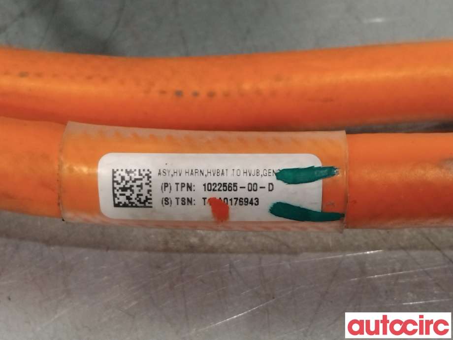 Kabel høy volt (HV) hybrid til Tesla Model S 2013-2016 (Fase 1)  (TESLA|1022565-00-D|)