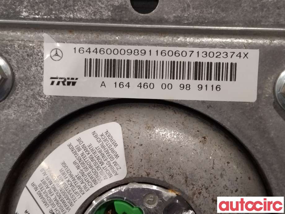 Airbag rattpute til Mercedes R-Klasse 2006-2013 (W251) (W251) (MERCEDES|A1644600098|)