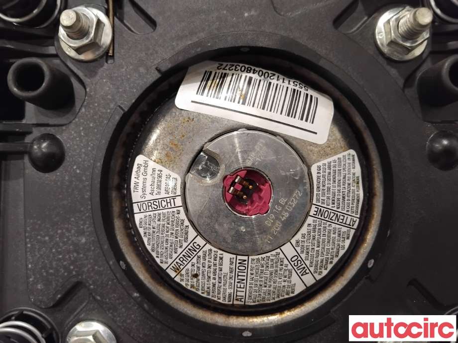 Airbag rattpute til Peugeot Boxer 2007-2013 (Type III, Fase 1) (PEUGEOT|1607077280|34073841|1659781980)