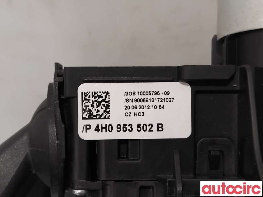 Bryter combi til Audi A8 2010-2013 (Type III, Fase 1)  (AUDI|4H0953502B|10005795-09)