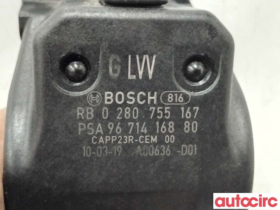 Pedal gass til Peugeot 3008 2009-2016 (Type I)  (PEUGEOT|1601AG|0280755167|1601EA)