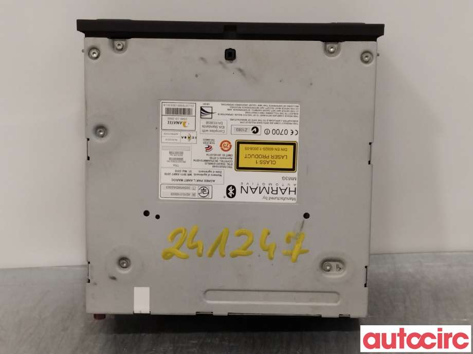 Bilstereo til Audi A8 2010-2013 (Type III, Fase 1) (AUDI|4H0035670N)