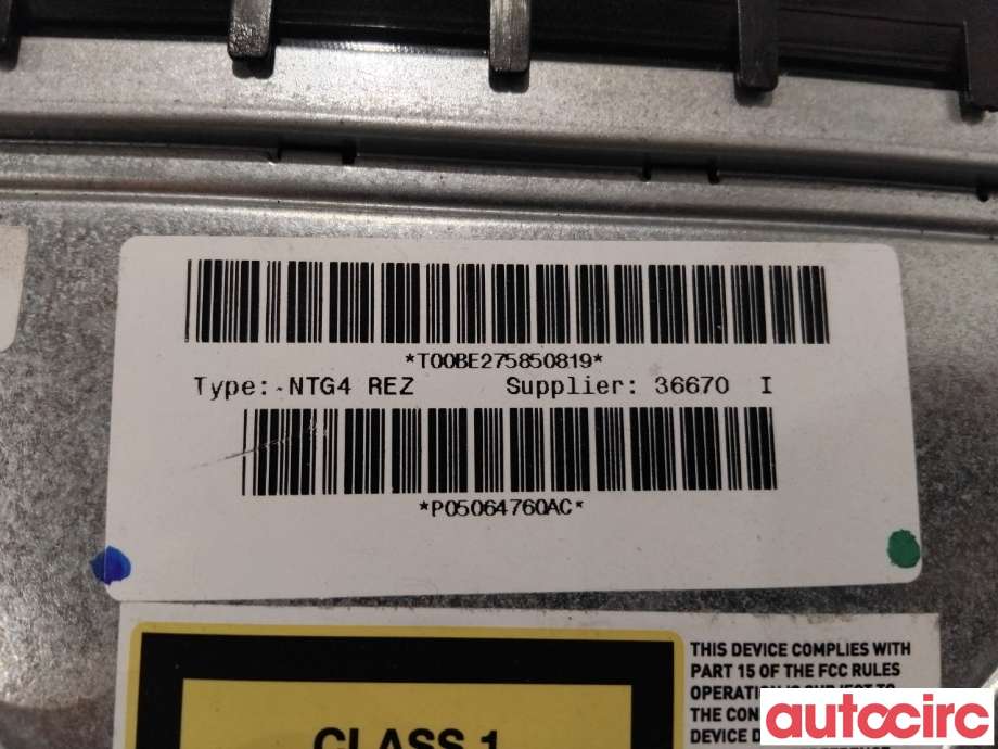 Bilstereo til Dodge Journey 2008-2010  (DODGE|5064760AB|NTG4REZ|5064760AC)