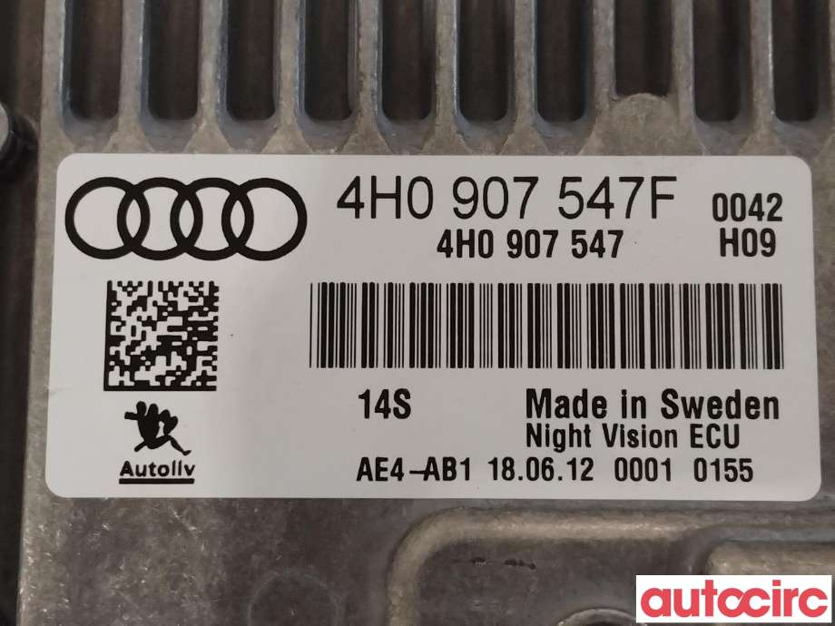 Styreenhet diverse til Audi A8 2010-2013 (Type III, Fase 1)  (AUDI|4H0907547F)