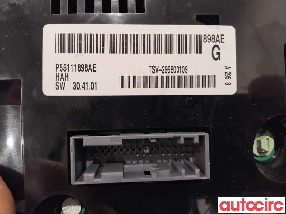 Varmeapparat betjening til Dodge Journey 2008-2010  (DODGE|55111898AB|095800109|55111898AE)