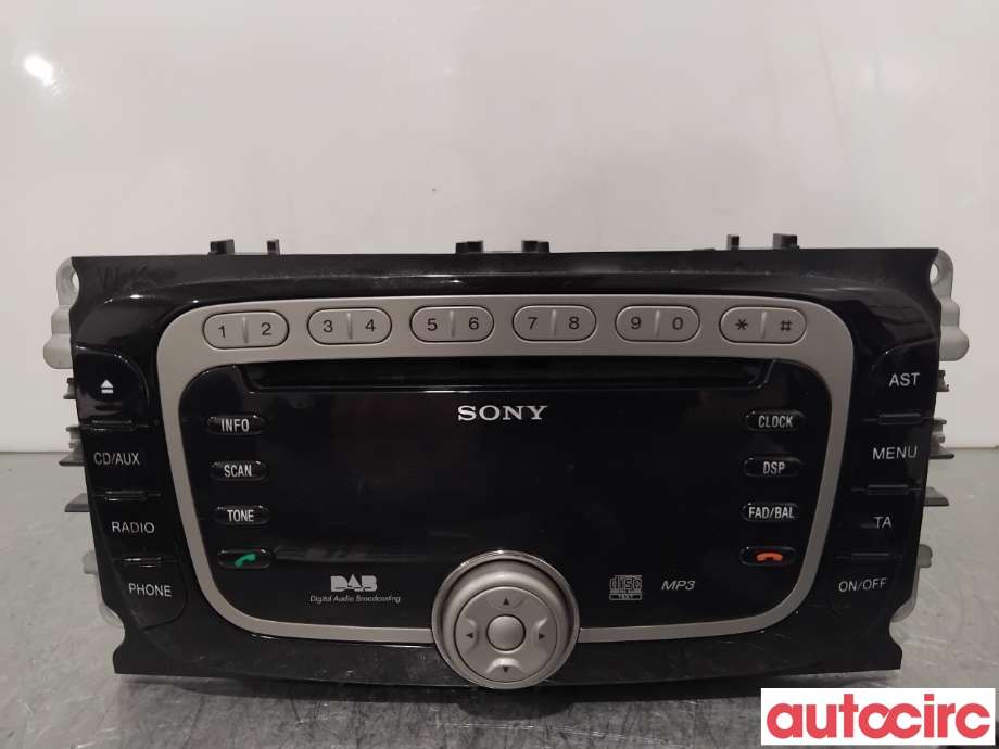 Bilstereo til Ford Mondeo, 2007-2010 (Type IV, Fase 1)  (FORD|1805705)