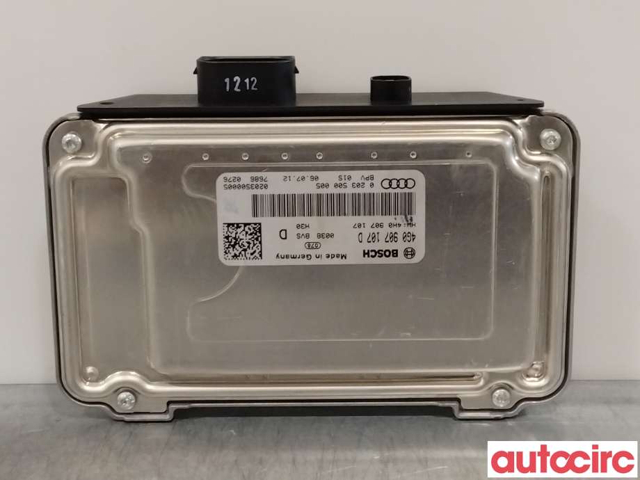 Styreenhet diverse til Audi A8 2010-2013 (Type III, Fase 1)  (AUDI|4G0907107E|4G0907107D)