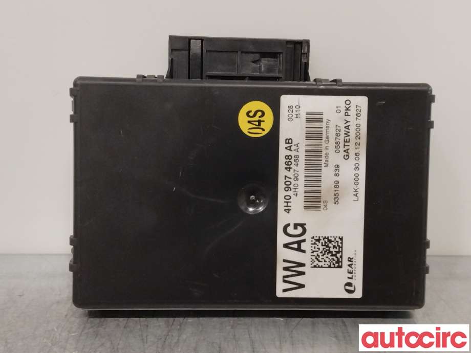 Diverse deler til Audi A8 2010-2013 (Type III, Fase 1) (AUDI|4H0907468AC|4H0907468AB)
